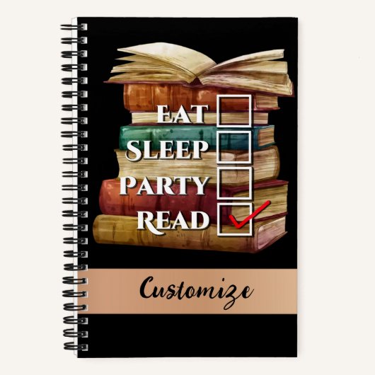 Erste Benutzerdefiniert lesen Notizblock (Vorderseite)