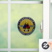 Erste bewaffnete Division Afghanistan Veteran Fensteraufkleber (Zuhause)