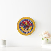 Erste bewaffnete Division Afghanistan Veteran Runde Wanduhr (Zuhause)