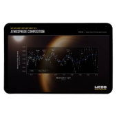 Erste Bilder von James Webb - WASP-96 b Magnet (Horizontal)