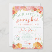 ERSTE BIRTHTAGINVITE EINLADUNG (Vorderseite)