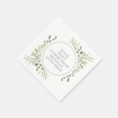 Erste Blätter für die heilige Kommunion Serviette (Ecke)