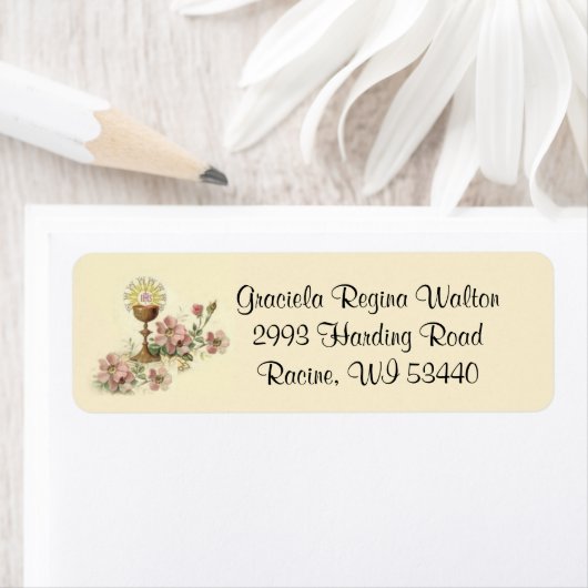 Erste Blume der Heiligen Kommunion Chalice (Insitu)