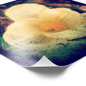 Erste Blume des Frühjahrs Fotodruck (Ecke)