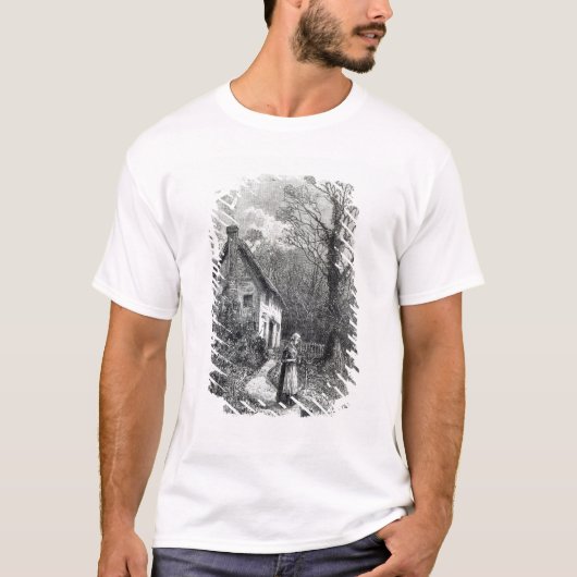 Erste Blumen, "von der Freizeit-Stunde", 1888 T-Shirt (Vorderseite)