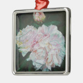 Erste Blüte 2012 Silbernes Ornament (Links)