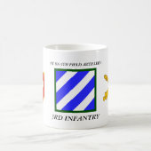 ERSTE BN 9. FELDKUNST 3RD INFANTRIEDIVISION KAFFEETASSE (Mittel)