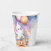 Erste Bootstagsfeier - Ghost & Pumpkin Pappbecher (Vorderseite)