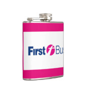 Erste Bus-Flasche Flachmann (Rechts)