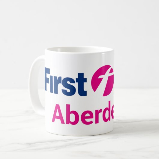 Erste Bus-Tasse Kaffeetasse (Vorderseite Links)