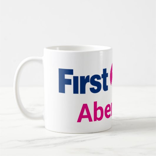 Erste Bus-Tasse Kaffeetasse (Links)