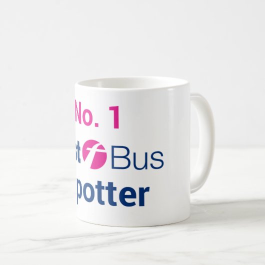 Erste Bus-Tasse Kaffeetasse (VorderseiteRechts)