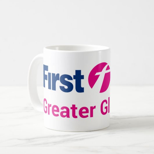 Erste Bus-Tasse Kaffeetasse (Vorderseite Links)