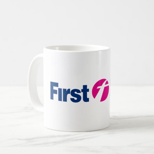 Erste Bus-Tasse Kaffeetasse (Vorderseite Links)