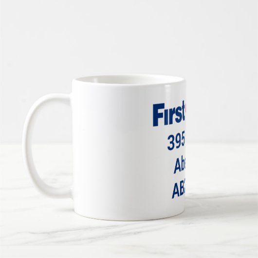 Erste Bus-Tasse Kaffeetasse (Links)
