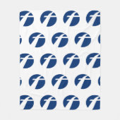 Erste Buslinie Blanket Fleecedecke (Vorderseite)