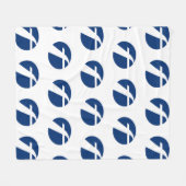 Erste Buslinie Blanket Fleecedecke (Vorderseite (Horizontal))