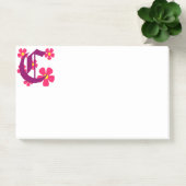 Erste C-Monogramm-Notizen Post-it Klebezettel (Büro)