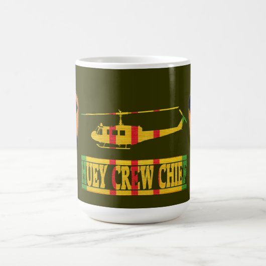 Erste Cavalry Division UH-1 Huey Crew Chefkooperat Kaffeetasse (Mittel)