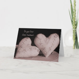 Erste Chemo Behandlung Ich bete für Sie Karte