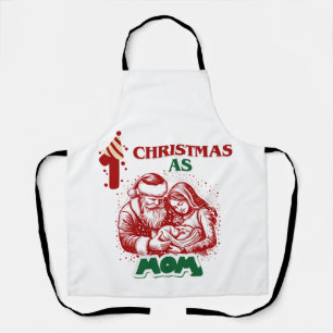 ERSTE CHRISTMAS ALS MAMA SCHÜRZE