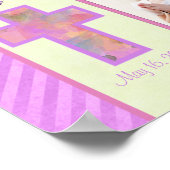 Erste Communion 8"x10" Foto Frame Insert - Girl Poster (Ecke)