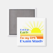 Erste CPA-Prüfung Magnet (Vorderseite/Rückseite)