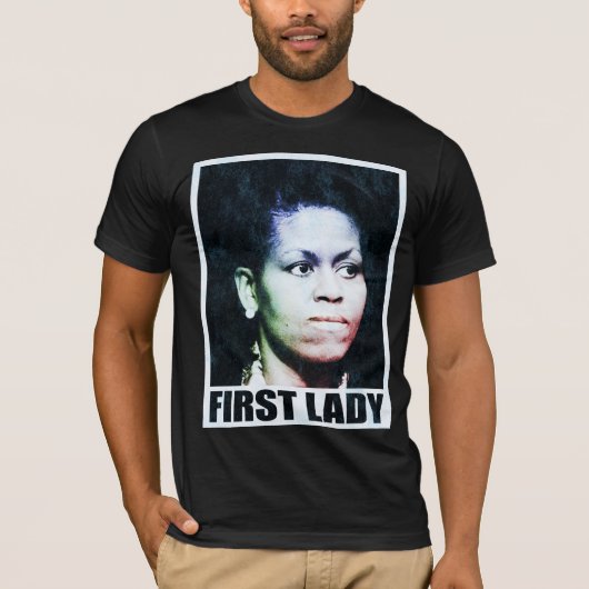 Erste Dame Michelle Obama T-Shirt (Vorderseite)