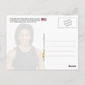 Erste Damen der USA Postkarte (Rückseite)