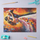 Erste Dance Couple Decoupage Seidenpapier (Basteln)