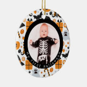 Erste das Halloween-Verzierung des Figur-Babys Keramik Ornament (Rechts)