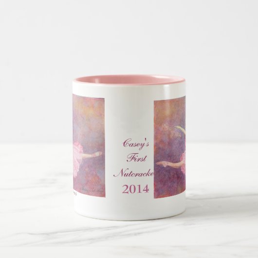 Erste der Nussknacker-Tasse Ihres Tänzers Zweifarbige Tasse (Mittel)