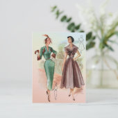 Erste der Saison Postkarte (Stehend Vorderseite)