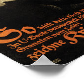 Erste deutsche Propaganda kauft Kriegsanleihen Poster (Ecke)