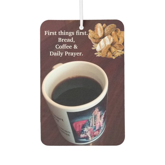 Erste Dinge Erste Flora Tasse Freshener Autolufterfrischer (Vorderseite)