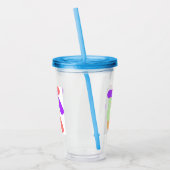 ERSTE E-MONOGRAMM-KINDER ACRYLTRINKBECHER (Links)