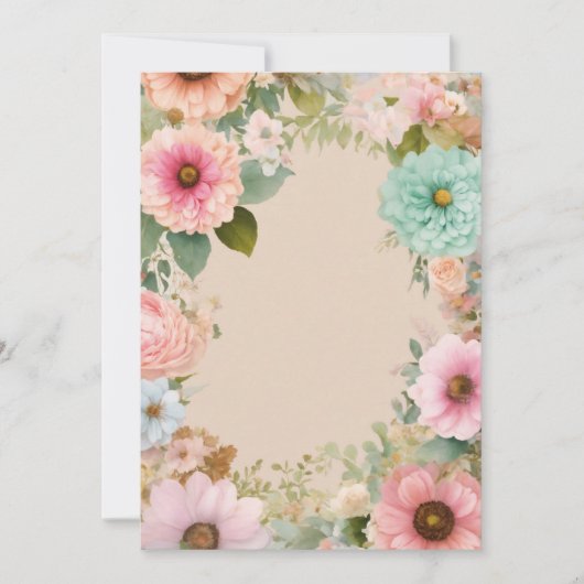 "Erste Eindrücke: Elegante Einladungen zur Hochzei (Vorderseite)