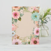 "Erste Eindrücke: Elegante Einladungen zur Hochzei (Stehend Vorderseite)