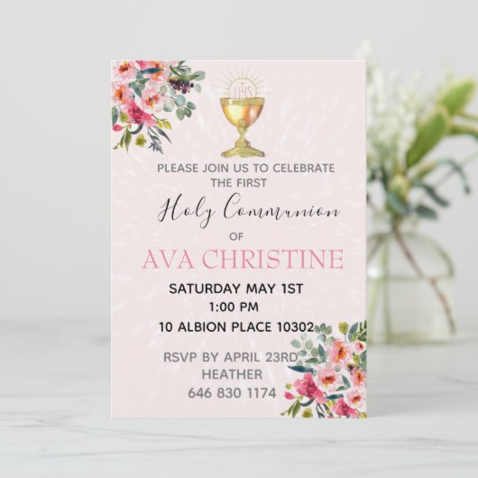 Erste Einladung (Stehend Vorderseite)