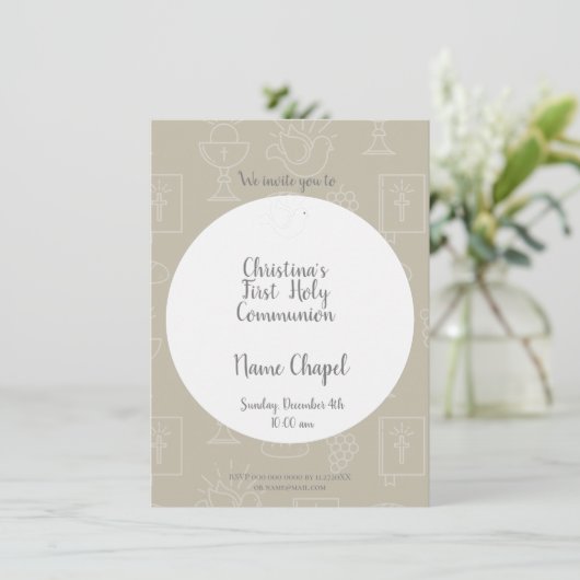 Erste Einladung (Stehend Vorderseite)