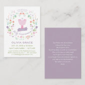 Erste Einladung der Heiligen Kommune, Gebetskarte (Vorne/Hinten)