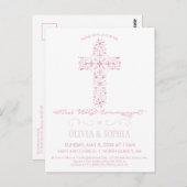 Erste Einladung der Heiligen Kommune Postkarte mit (Vorne/Hinten)