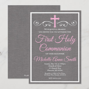 Erste Einladung der Heiligen Kommunion, Erste Komm