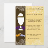 Erste Einladung für Jungen und Mädchen (Vorne/Hinten)