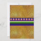 Erste Einladung von Fiesta Charro Boy zum Geburtst (Rückseite)