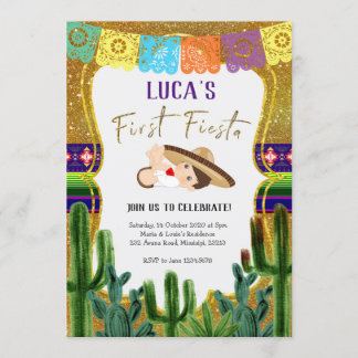 Erste Einladung von Fiesta Charro Boy zum Geburtst