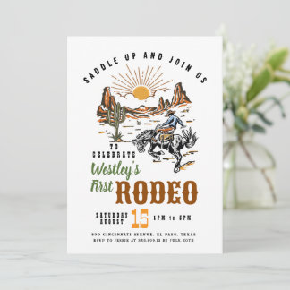 Erste Einladung von Rodeo Boy zum Geburtstag