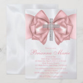 Erste Einladung von Satin Diamond Cross (Vorne/Hinten)