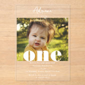 Erste Einladung zum Geburtstag 1. Foto Skript (Vorderseite)