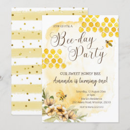 Erste Einladung zur Geburtstagsfeier